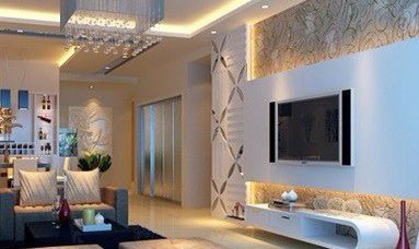 2012電視背景墻裝修效果圖大全 室內(nèi)裝飾工程的重要環(huán)節(jié)